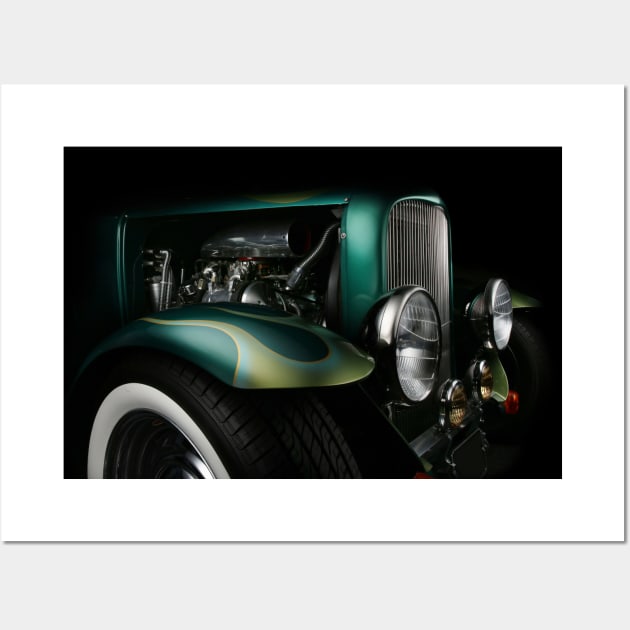 1932 Ford Coupe - FDL detail 2 Wall Art by mal_photography